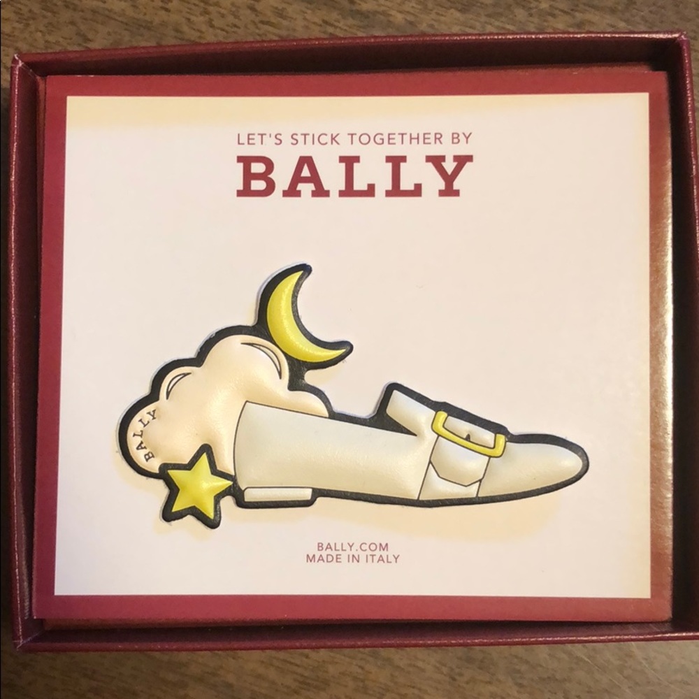 Balky leather sticker